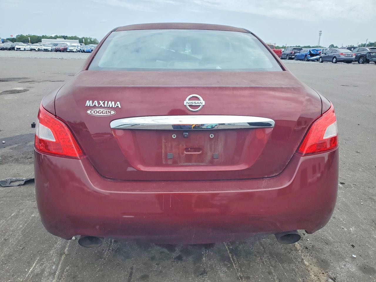 2010 Nissan Maxima 3.5 S Burgundy vin: 1N4AA5AP1AC811709