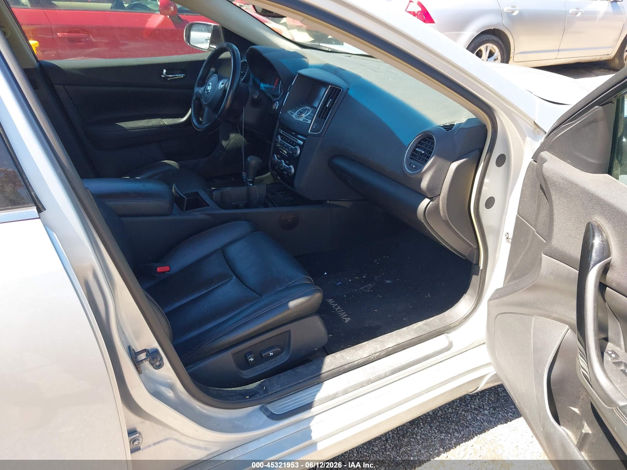 2010 Nissan Maxima 3.5 Sv Серебряный vin: 1N4AA5AP1AC814044