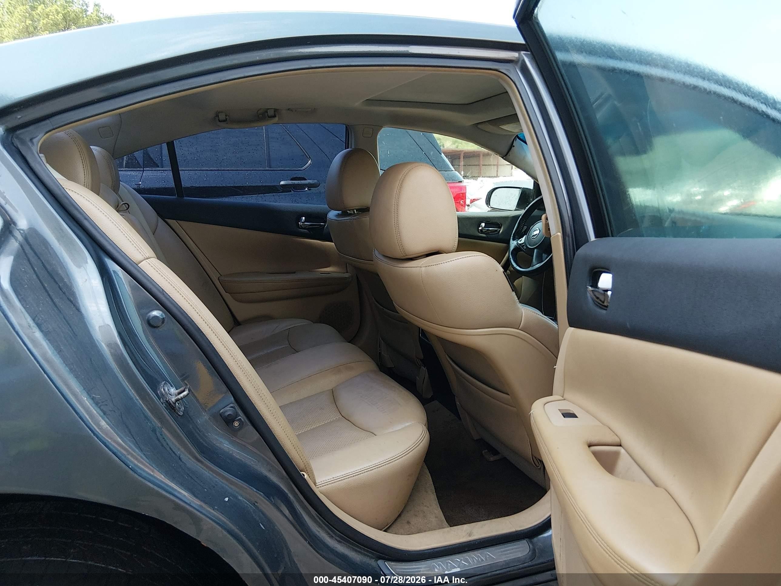 2010 Nissan Maxima 3.5 Sv Gray vin: 1N4AA5AP1AC815100