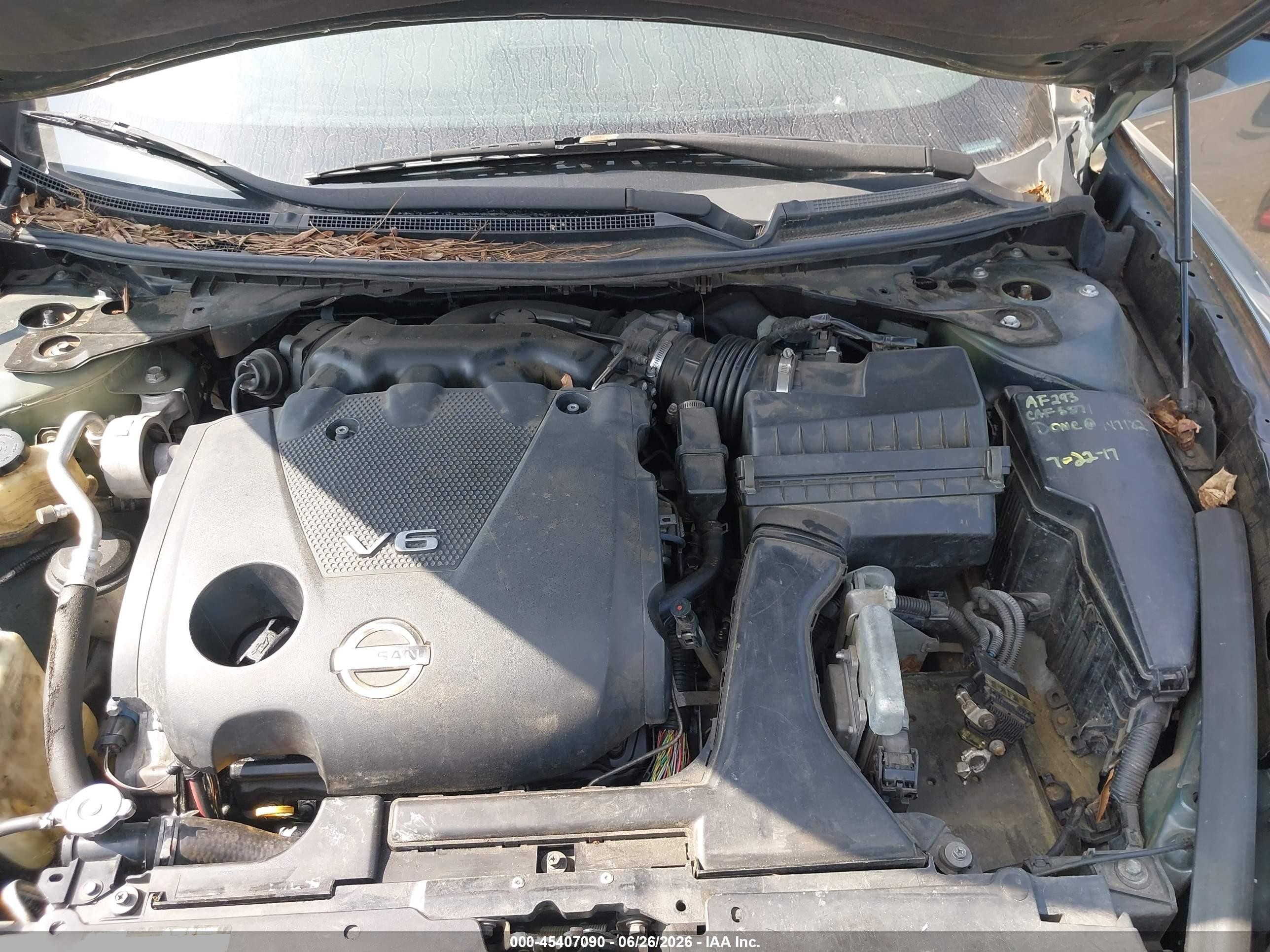 2010 Nissan Maxima 3.5 Sv Gray vin: 1N4AA5AP1AC815100