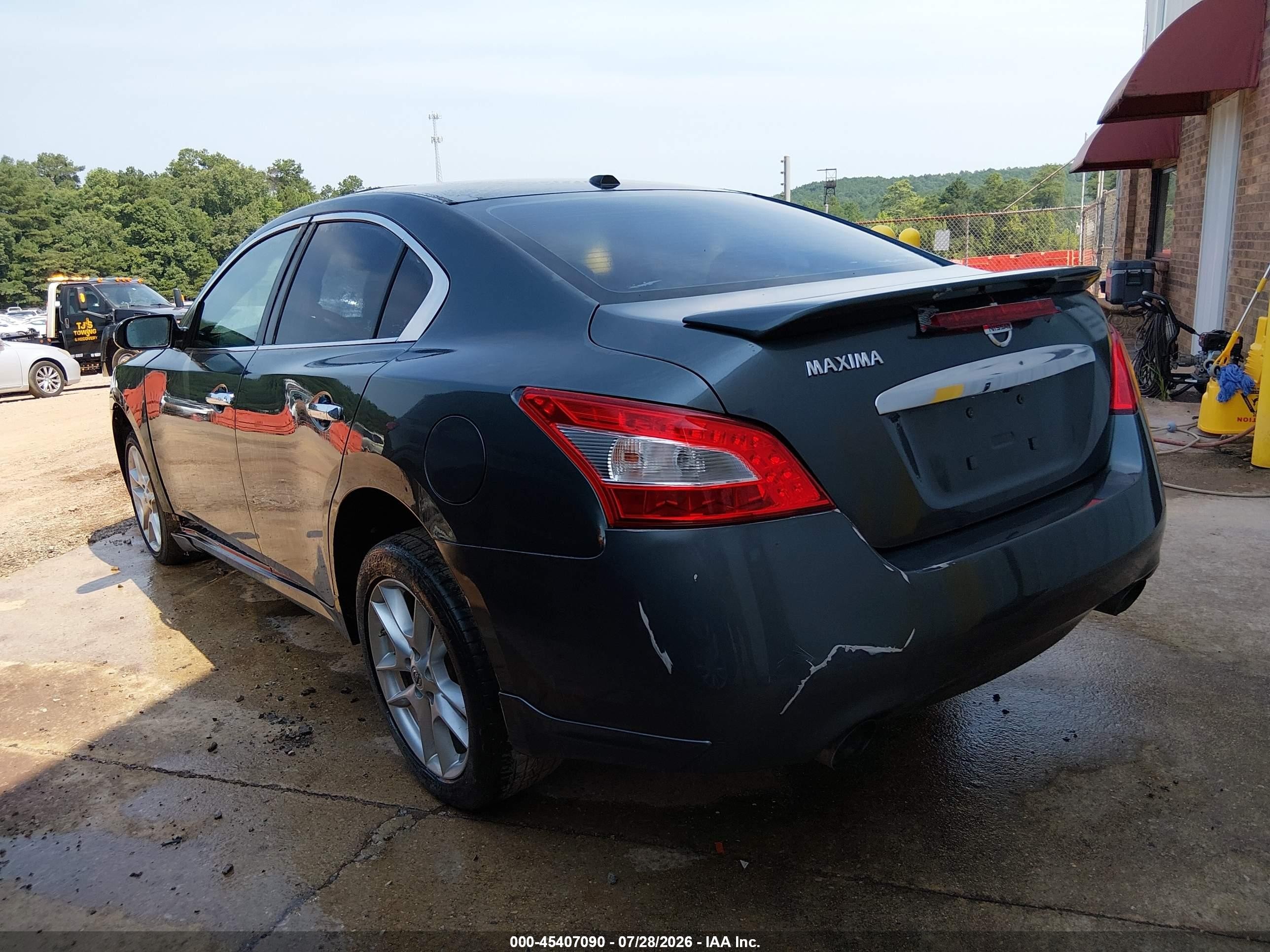2010 Nissan Maxima 3.5 Sv Gray vin: 1N4AA5AP1AC815100