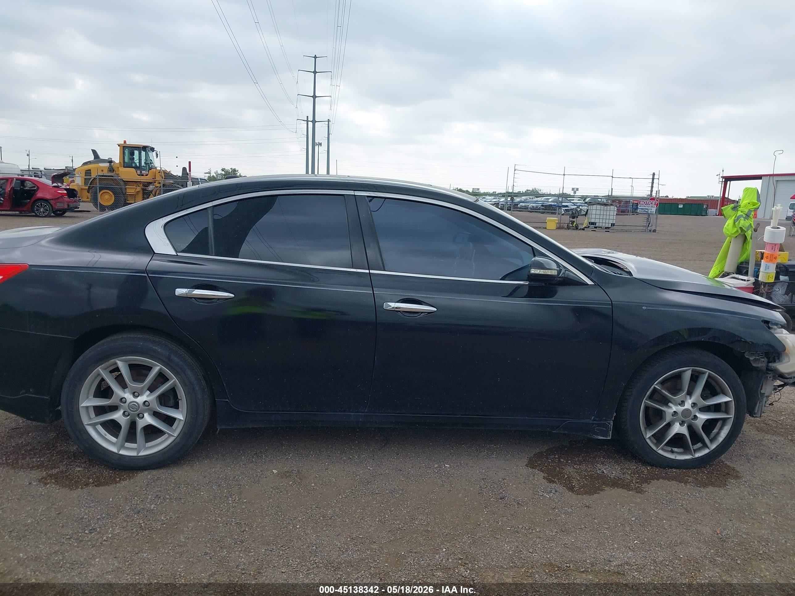 2010 Nissan Maxima 3.5 Sv Black vin: 1N4AA5AP1AC816666