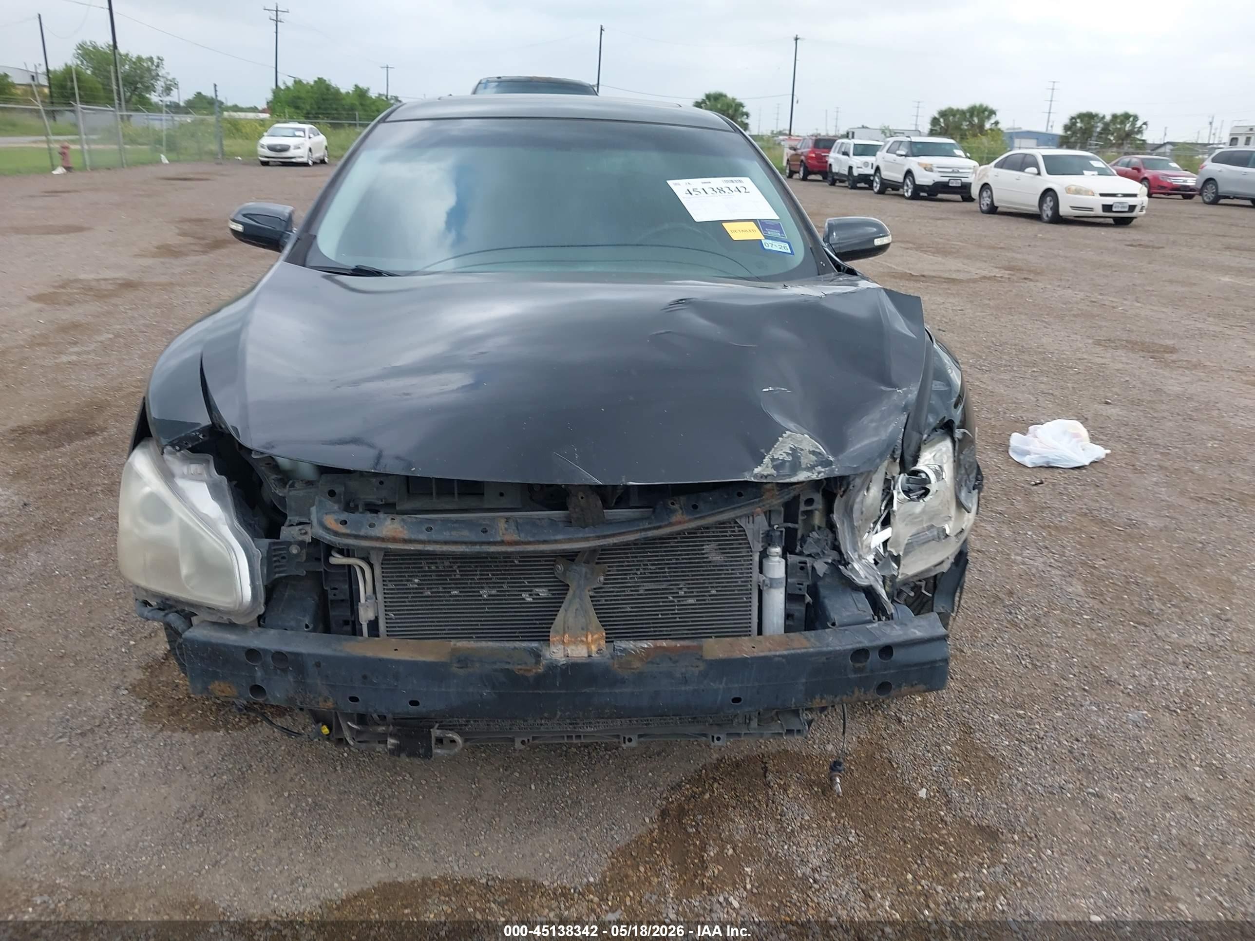 2010 Nissan Maxima 3.5 Sv Black vin: 1N4AA5AP1AC816666