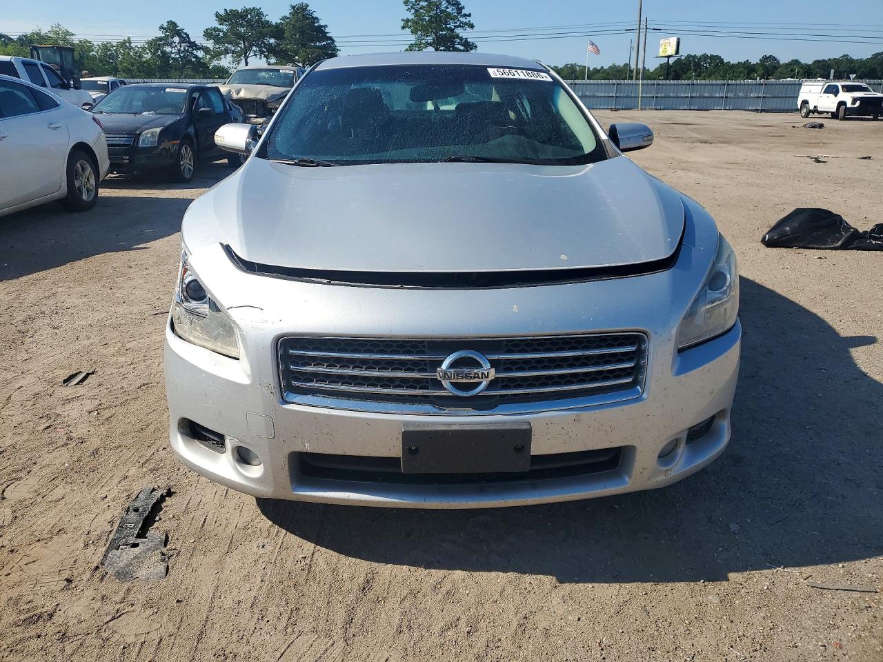 2010 Nissan Maxima 3.5 S Silver vin: 1N4AA5AP1AC818031