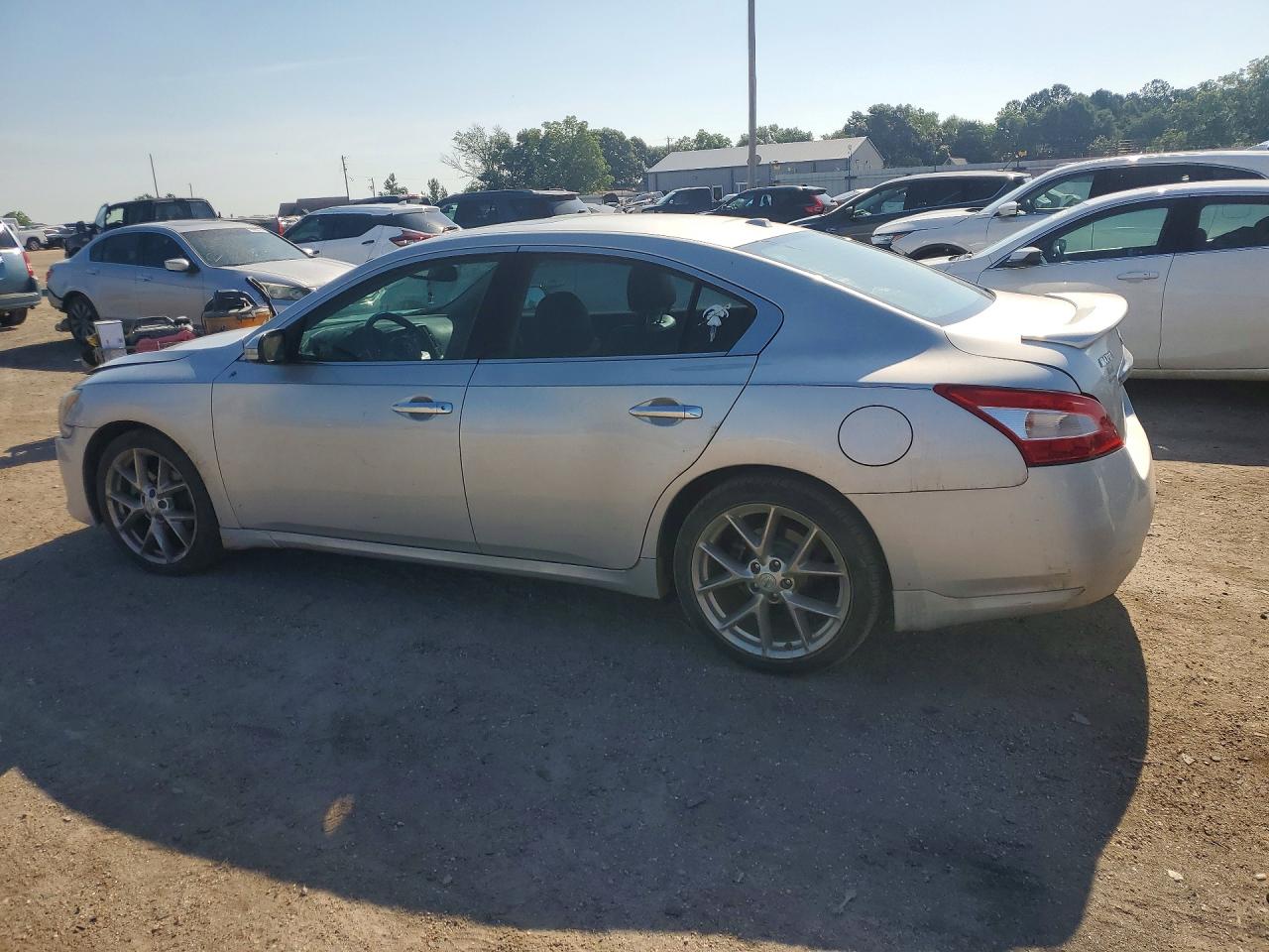 2010 Nissan Maxima 3.5 S Silver vin: 1N4AA5AP1AC818031