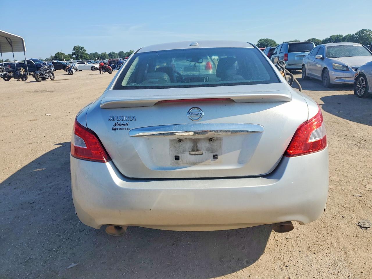 2010 Nissan Maxima 3.5 S Silver vin: 1N4AA5AP1AC818031