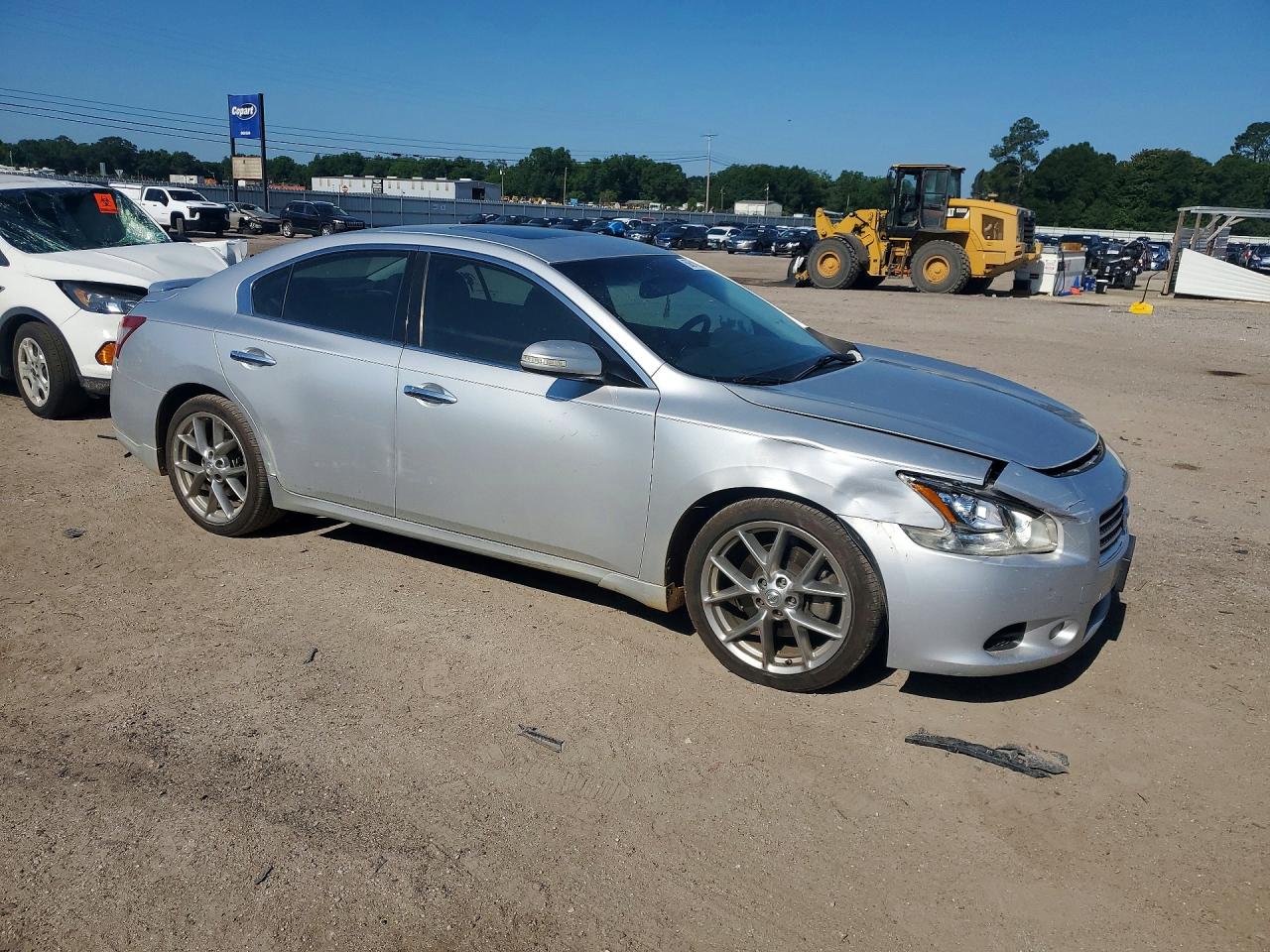 2010 Nissan Maxima 3.5 S Silver vin: 1N4AA5AP1AC818031