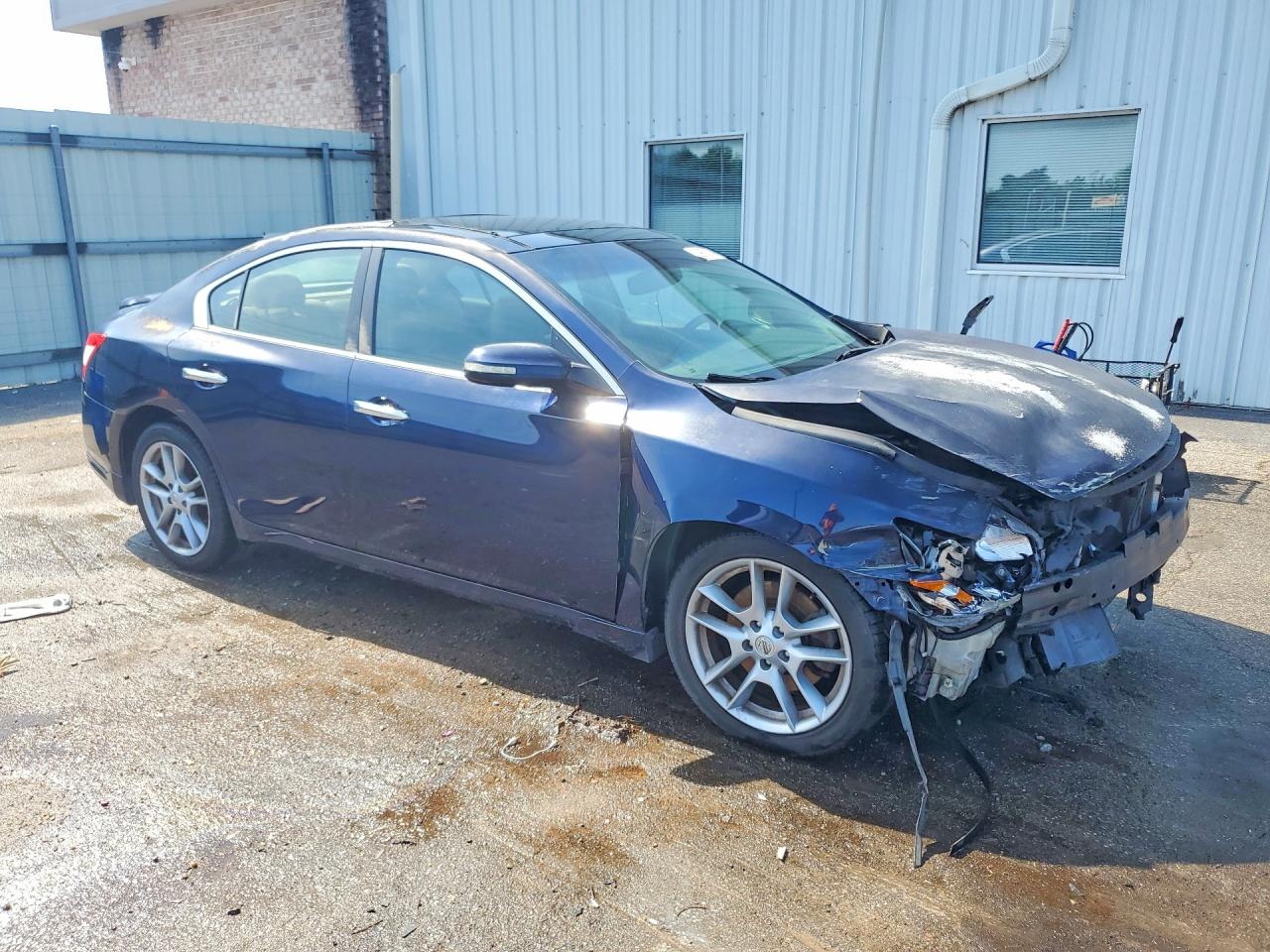 2010 Nissan Maxima 3.5 S Blue vin: 1N4AA5AP1AC833516