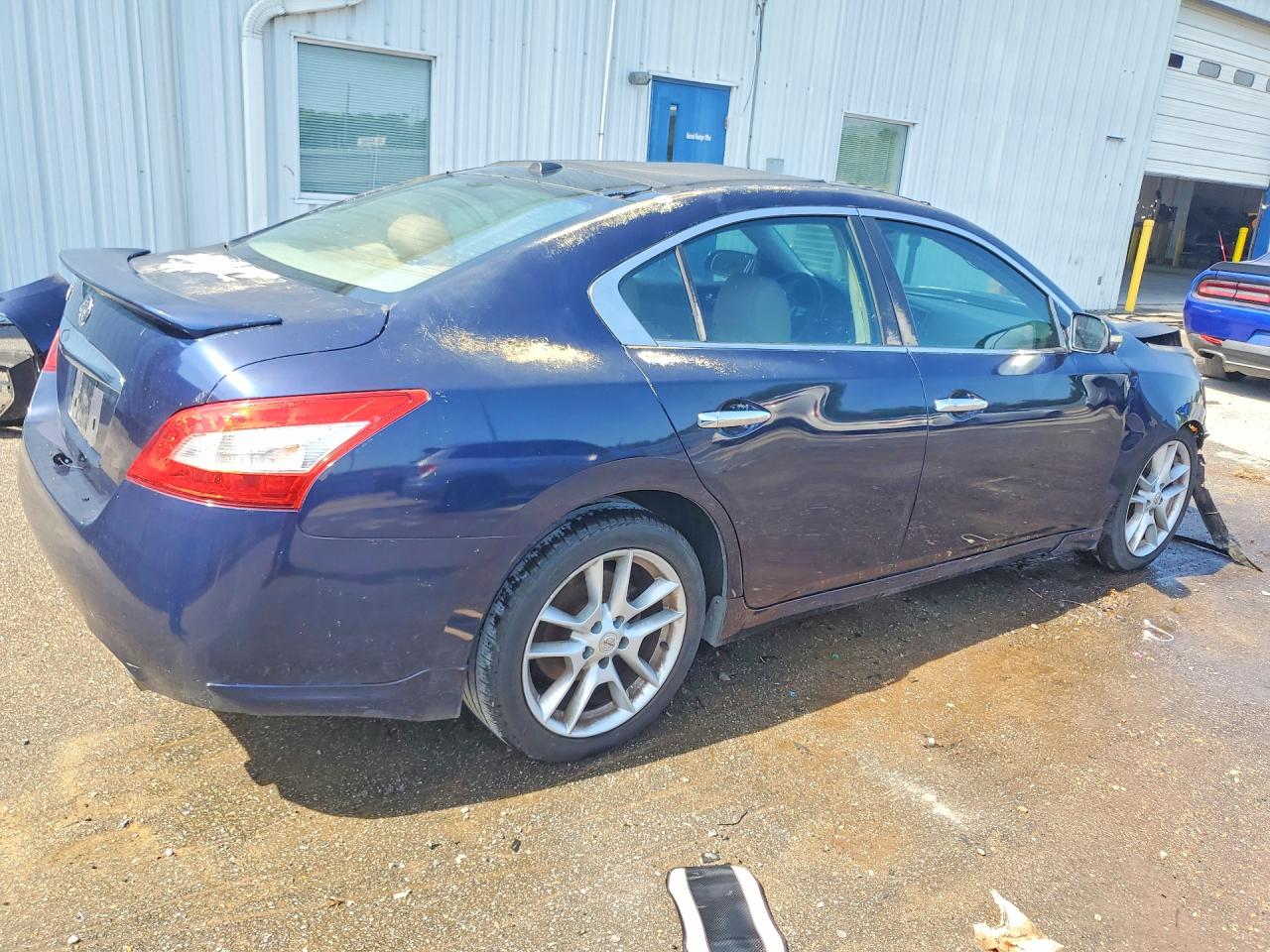 2010 Nissan Maxima 3.5 S Blue vin: 1N4AA5AP1AC833516