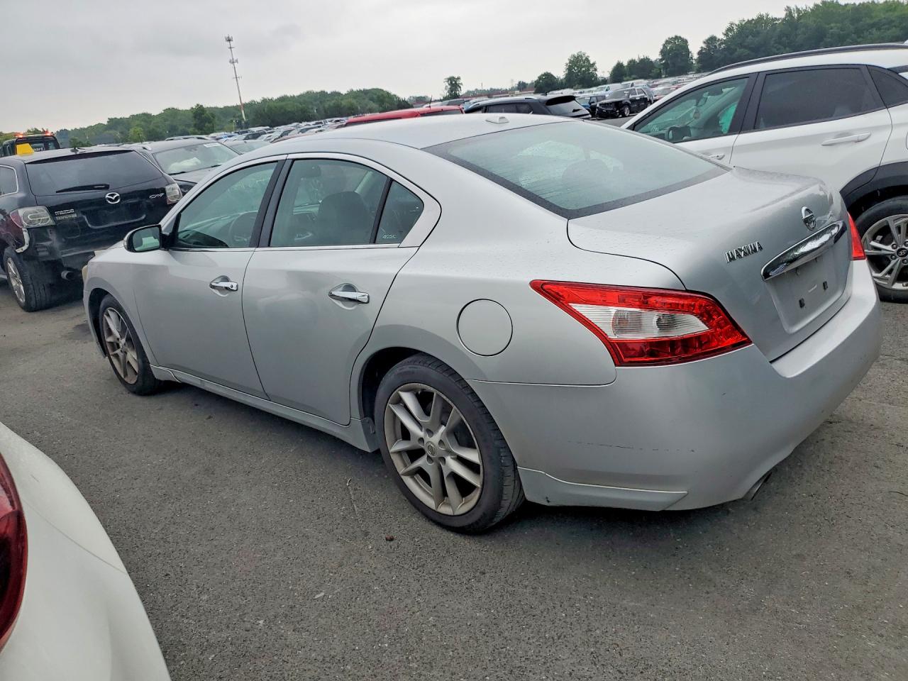 2010 Nissan Maxima 3.5 S Silver vin: 1N4AA5AP1AC834603