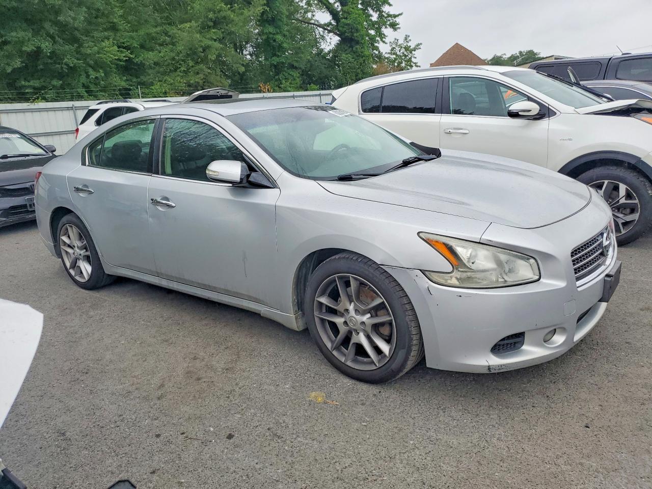 2010 Nissan Maxima 3.5 S Silver vin: 1N4AA5AP1AC834603