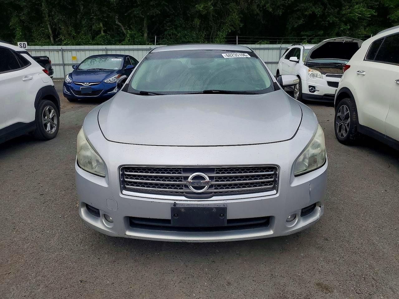 2010 Nissan Maxima 3.5 S Silver vin: 1N4AA5AP1AC834603