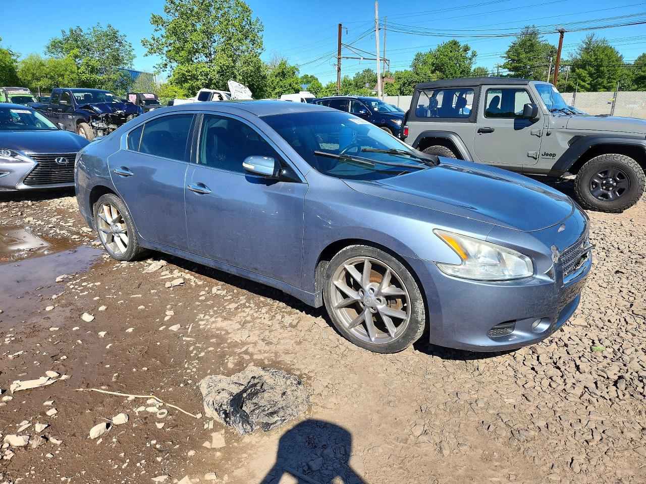 2010 Nissan Maxima 3.5 S Gray vin: 1N4AA5AP1AC836478