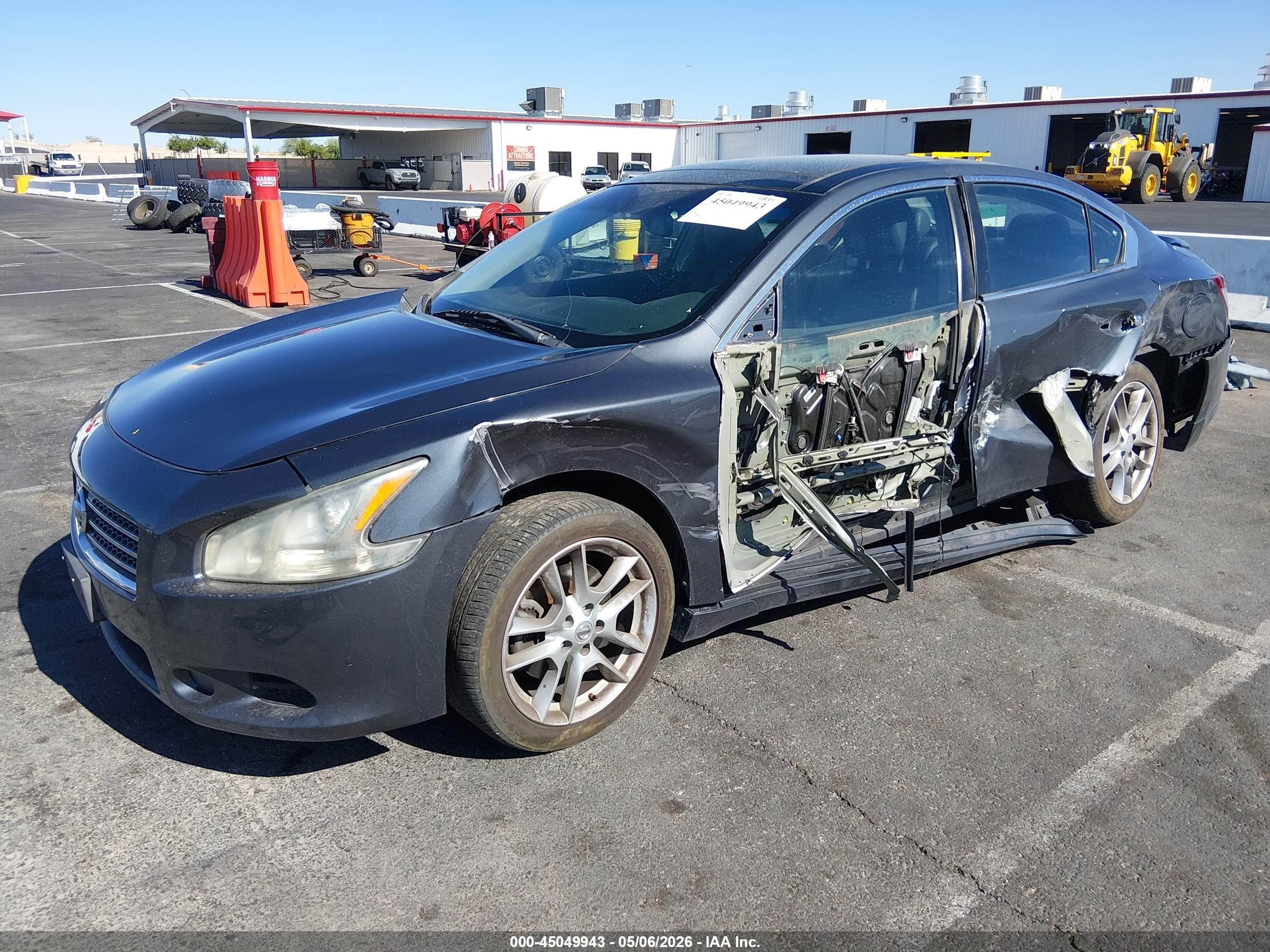 2010 Nissan Maxima 3.5 Sv Gray vin: 1N4AA5AP1AC838280