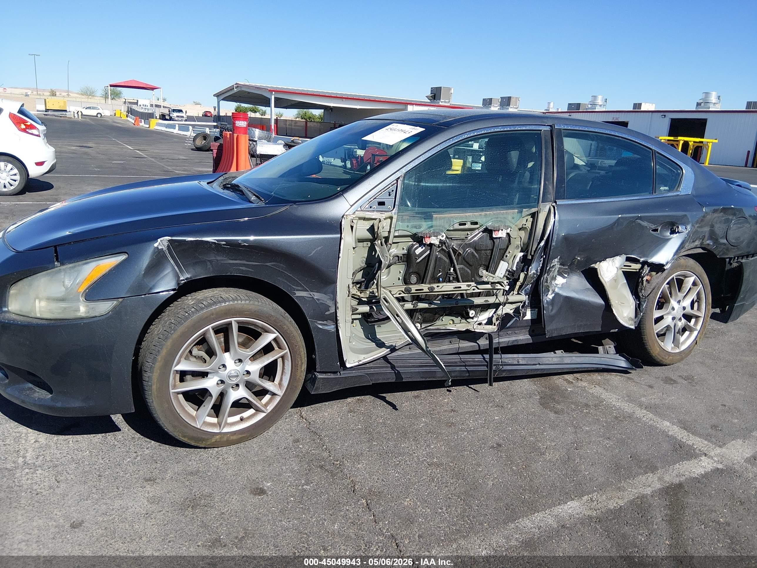 2010 Nissan Maxima 3.5 Sv Gray vin: 1N4AA5AP1AC838280