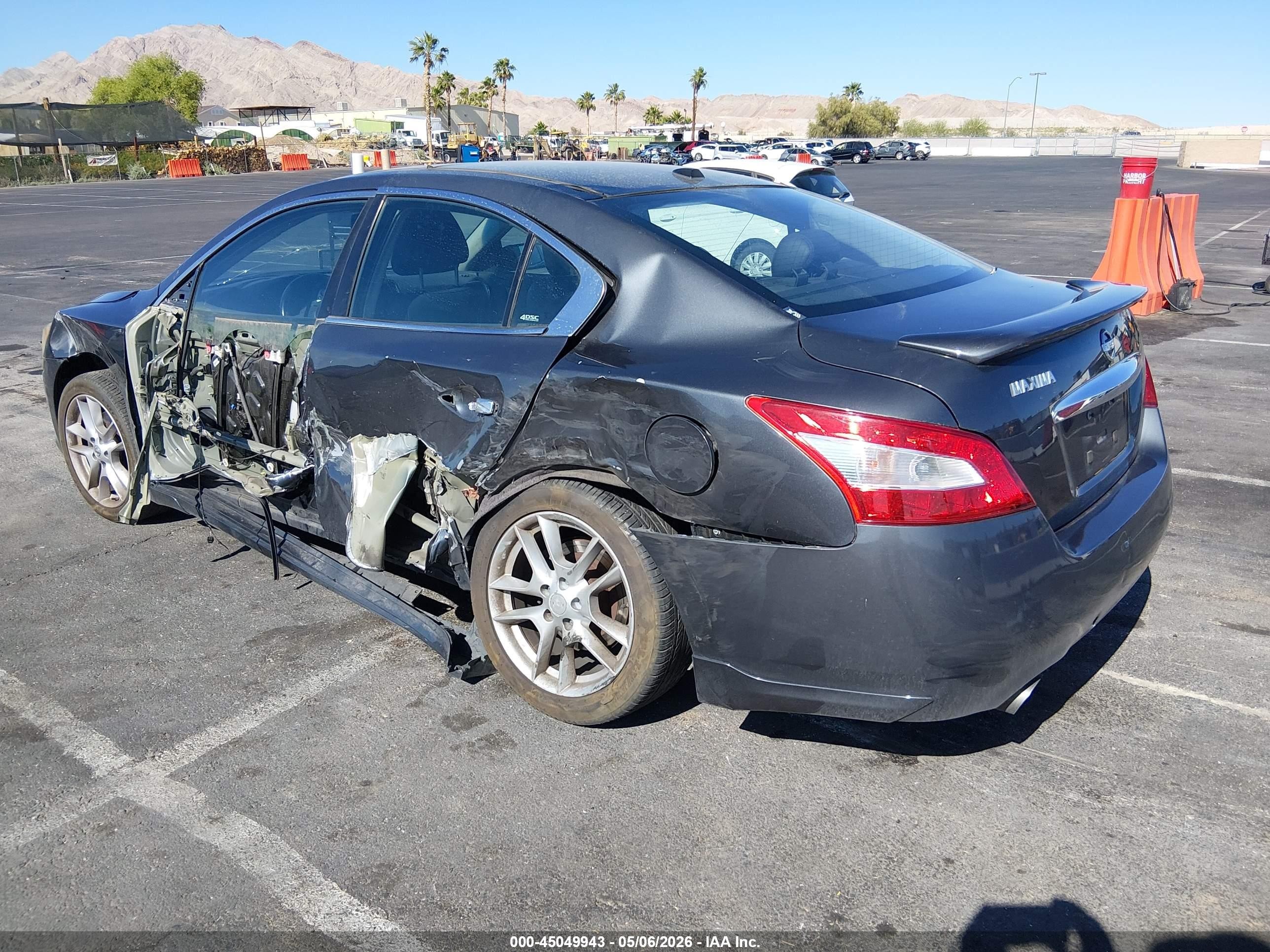2010 Nissan Maxima 3.5 Sv Gray vin: 1N4AA5AP1AC838280