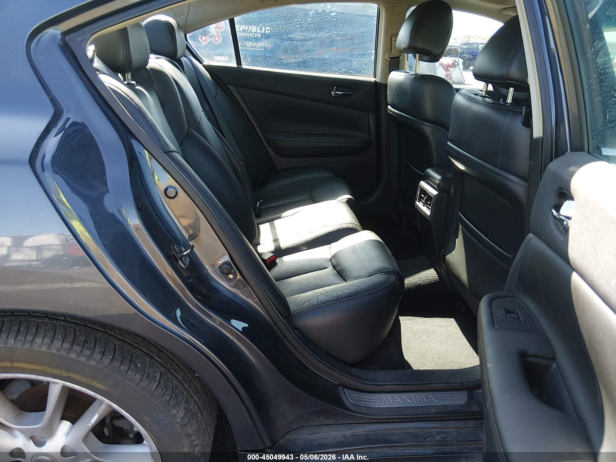 2010 Nissan Maxima 3.5 Sv Gray vin: 1N4AA5AP1AC838280