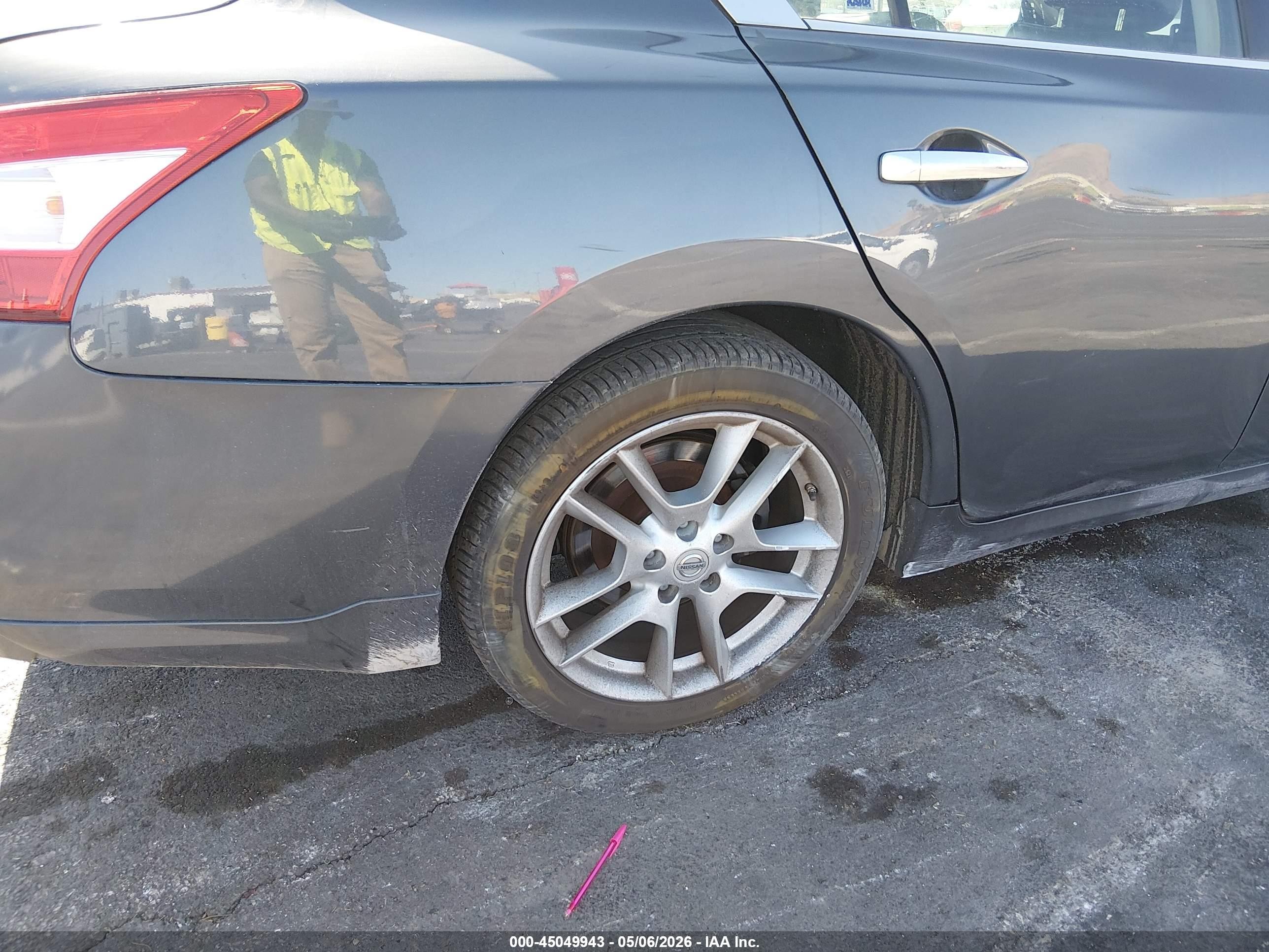 2010 Nissan Maxima 3.5 Sv Gray vin: 1N4AA5AP1AC838280