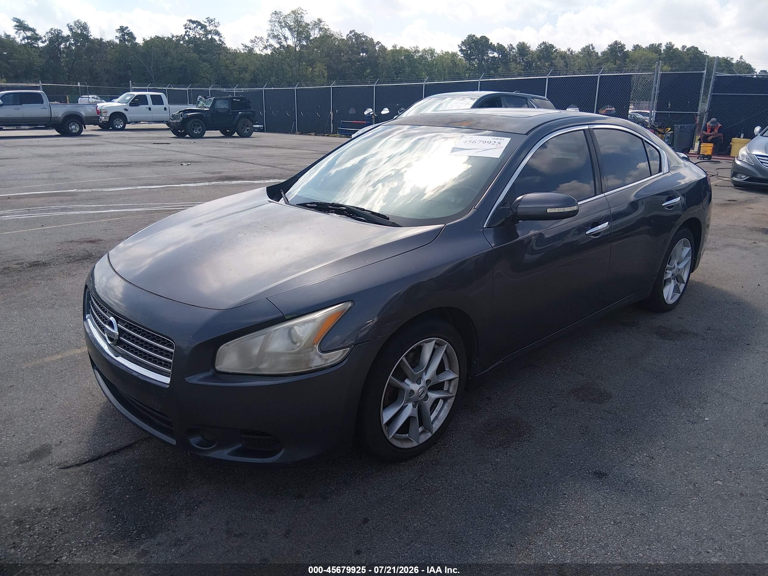 2010 Nissan Maxima 3.5 Sv Серый vin: 1N4AA5AP1AC840269