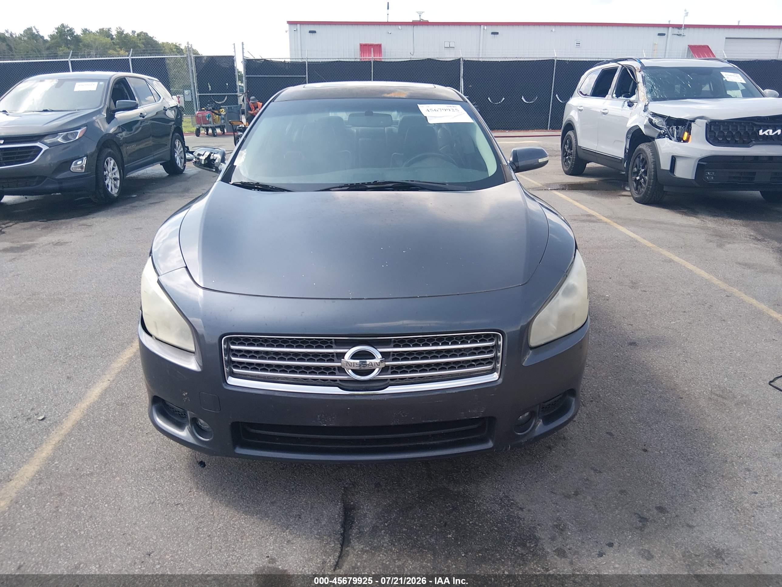 2010 Nissan Maxima 3.5 Sv Серый vin: 1N4AA5AP1AC840269