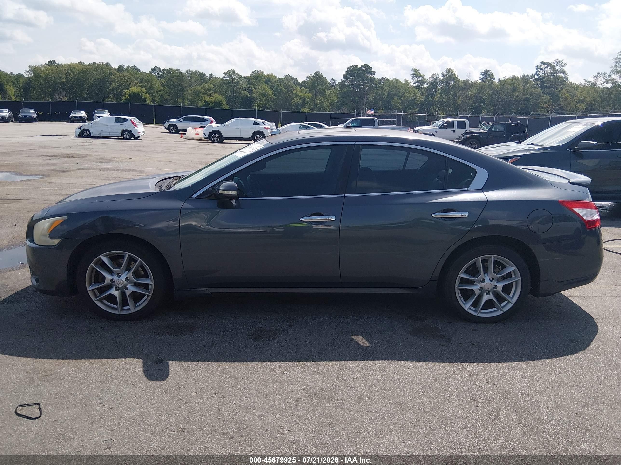 2010 Nissan Maxima 3.5 Sv Серый vin: 1N4AA5AP1AC840269