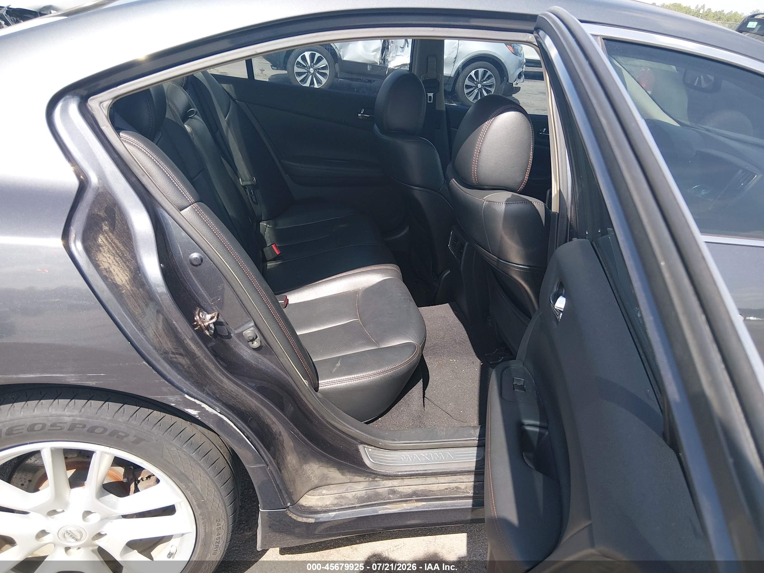 2010 Nissan Maxima 3.5 Sv Серый vin: 1N4AA5AP1AC840269