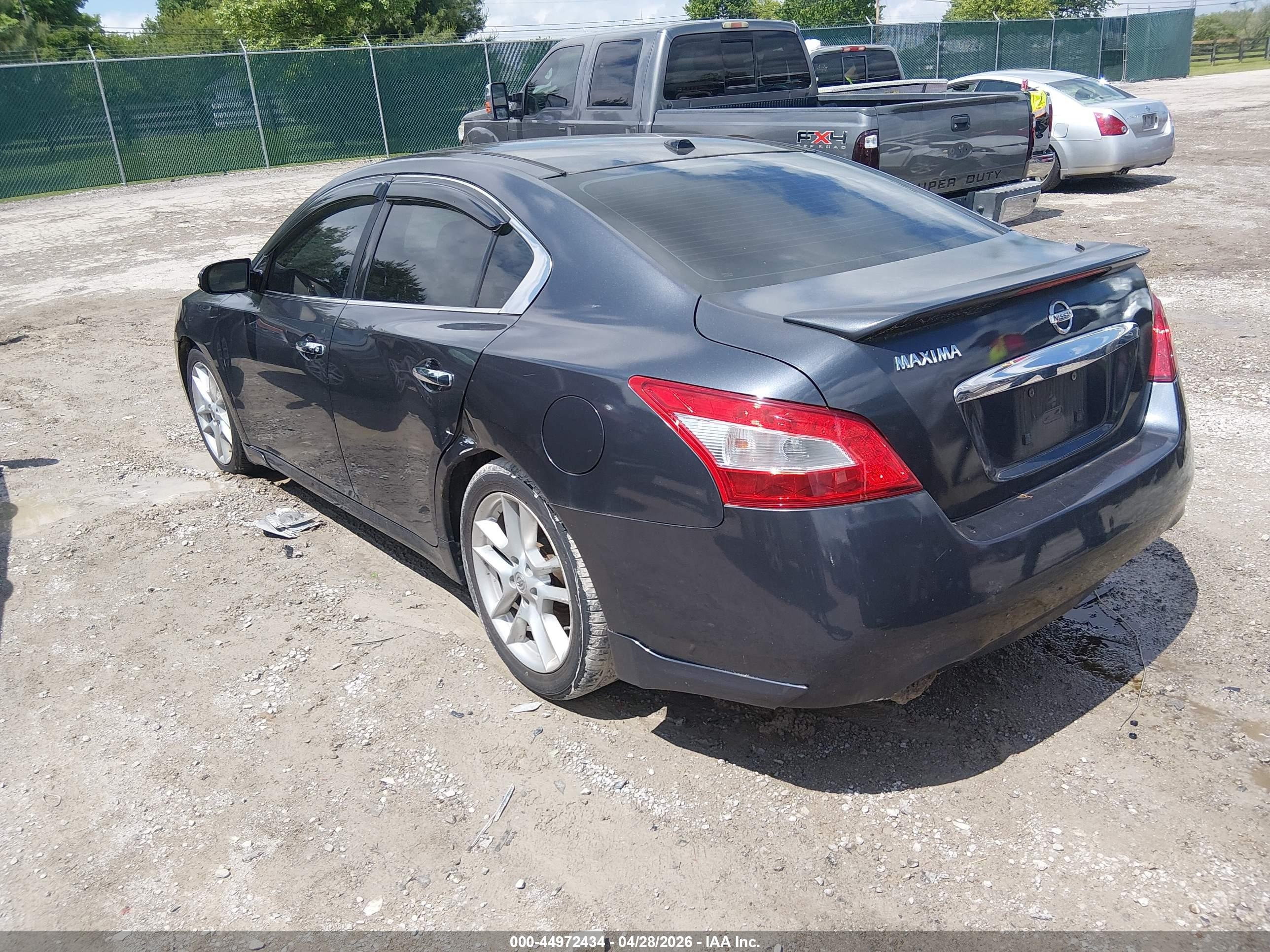2010 Nissan Maxima 3.5 Sv Gray vin: 1N4AA5AP1AC842779
