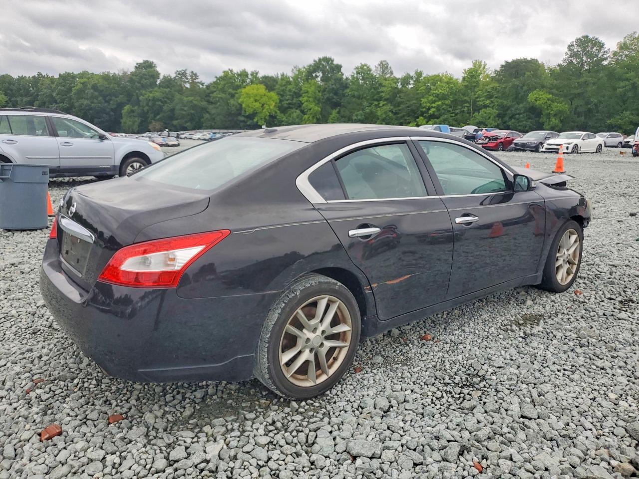 2010 Nissan Maxima 3.5 S Black vin: 1N4AA5AP1AC844905