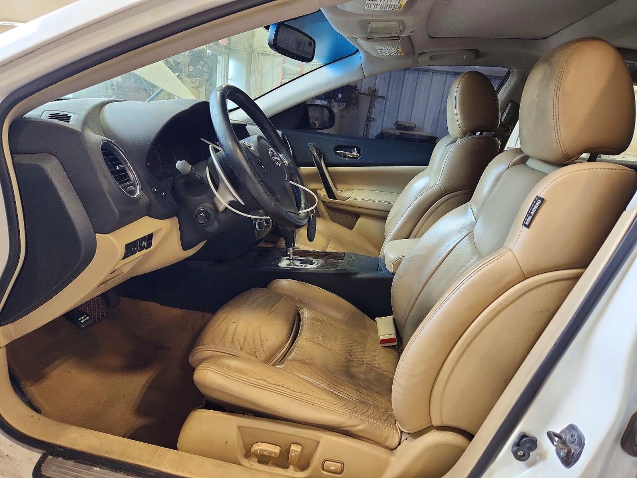 2010 Nissan Maxima 3.5 S Белый vin: 1N4AA5AP1AC847173