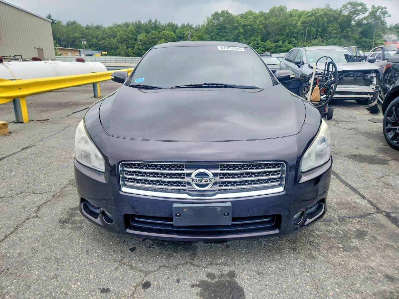 2010 Nissan Maxima 3.5 S Burgundy vin: 1N4AA5AP1AC859856