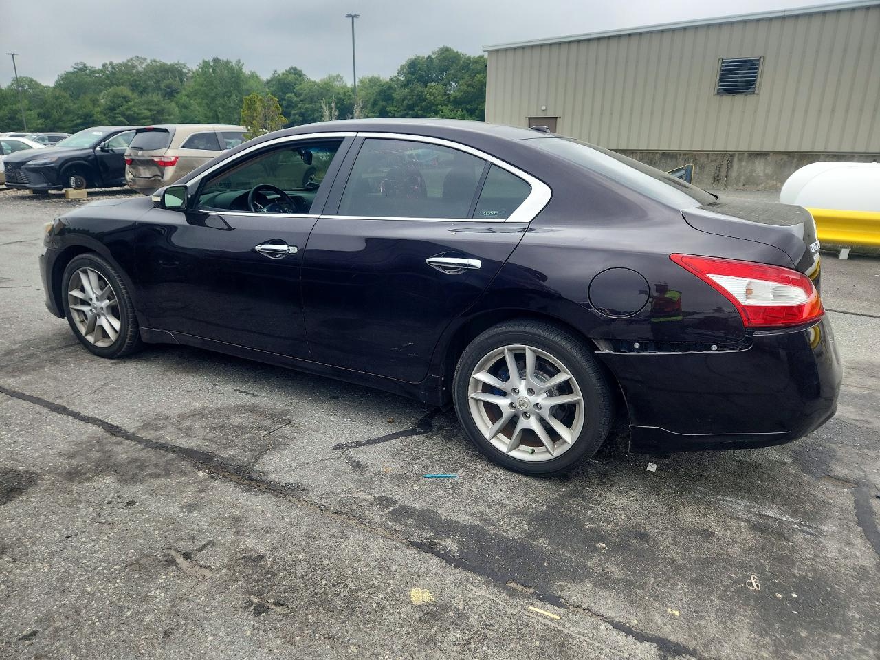 2010 Nissan Maxima 3.5 S Burgundy vin: 1N4AA5AP1AC859856
