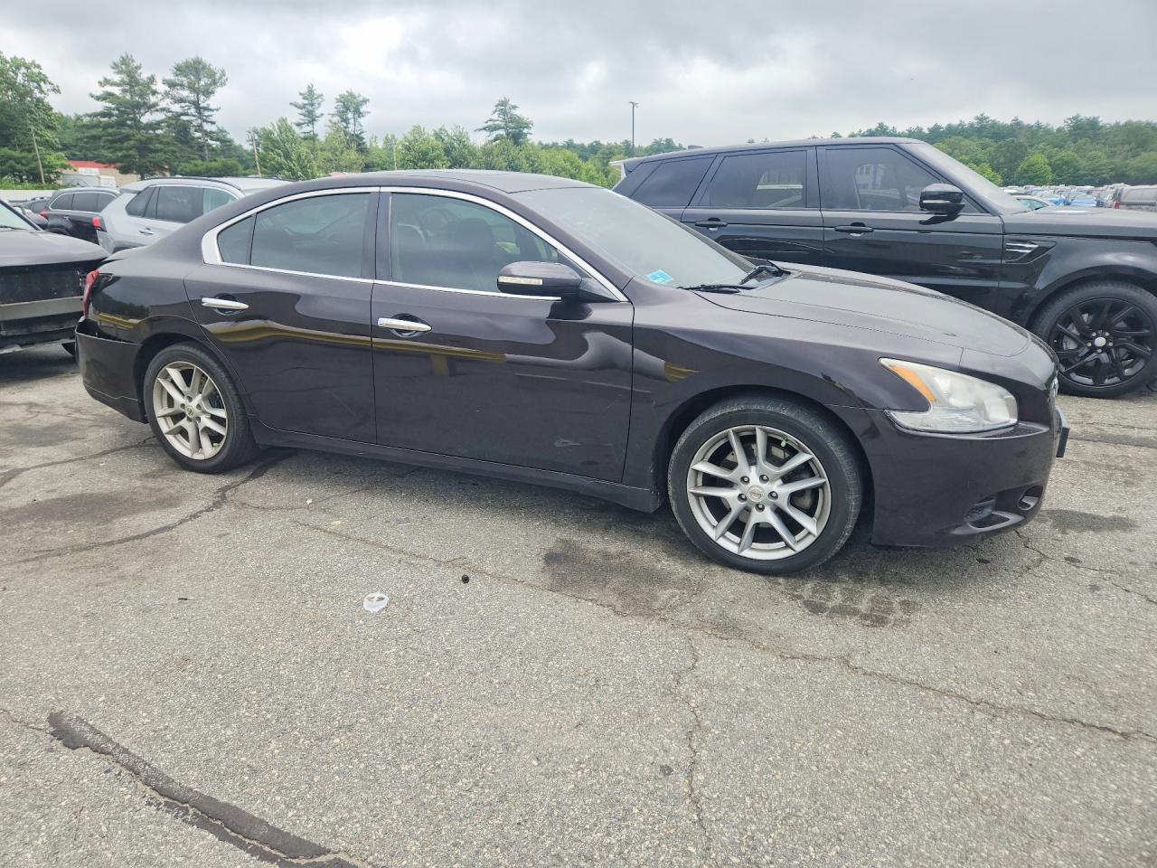 2010 Nissan Maxima 3.5 S Burgundy vin: 1N4AA5AP1AC859856
