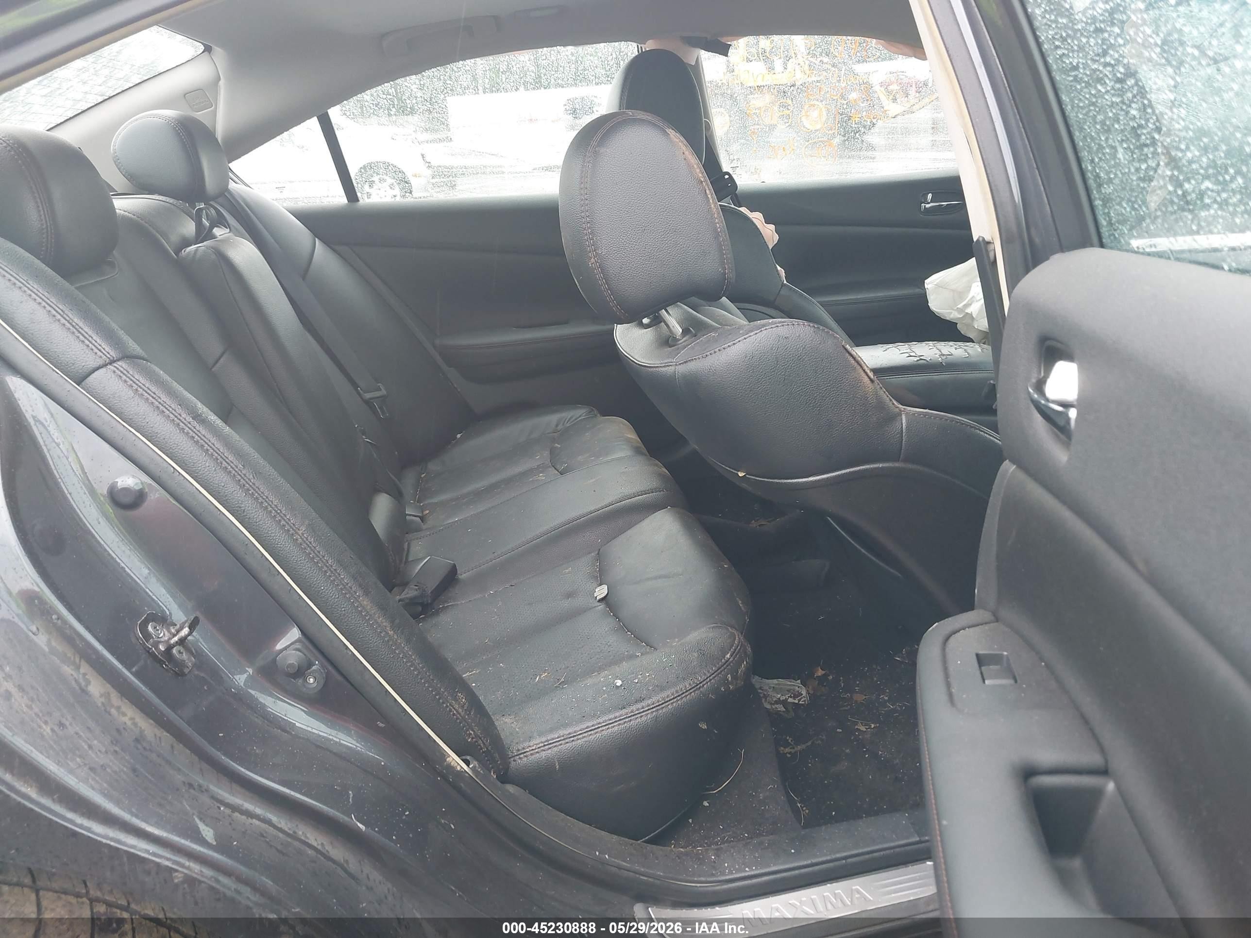 2010 Nissan Maxima 3.5 Sv Синий vin: 1N4AA5AP1AC863292