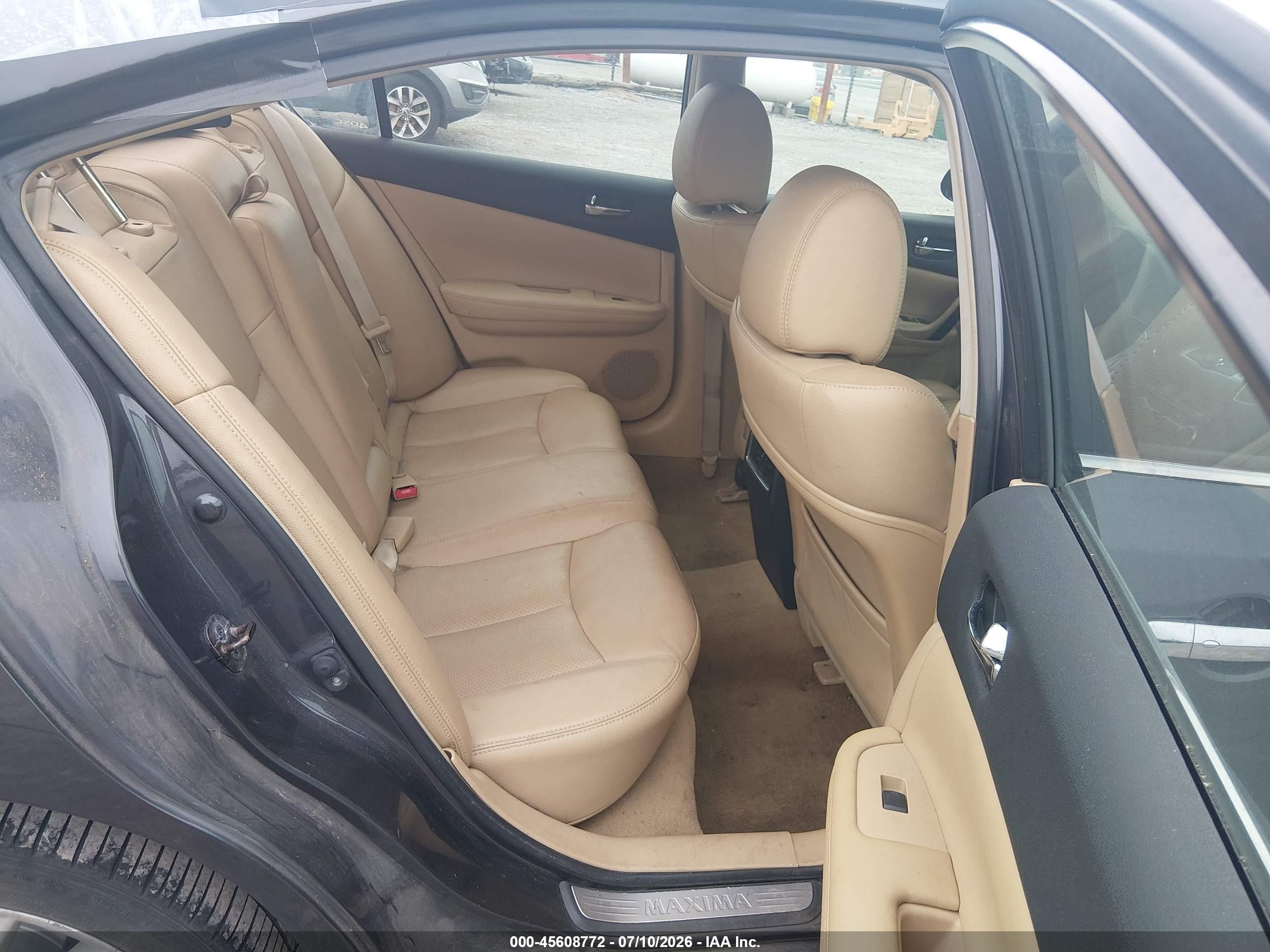 2010 Nissan Maxima 3.5 Sv Gray vin: 1N4AA5AP1AC870078