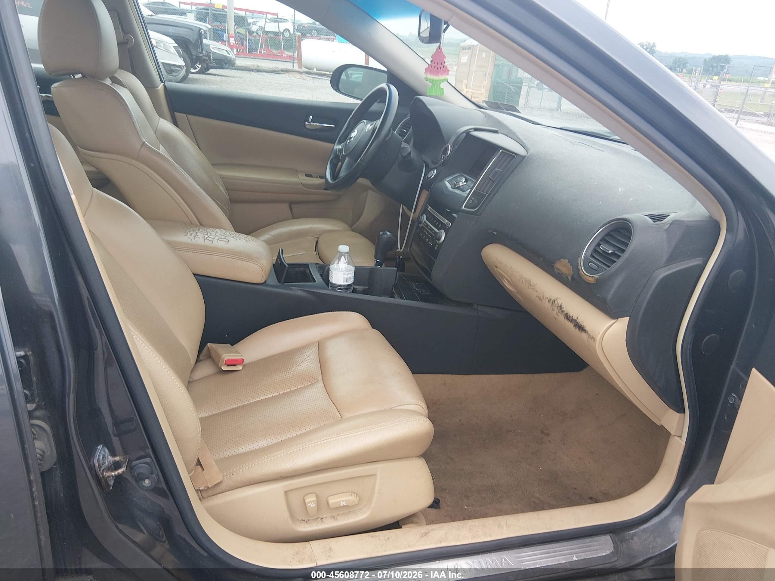 2010 Nissan Maxima 3.5 Sv Gray vin: 1N4AA5AP1AC870078
