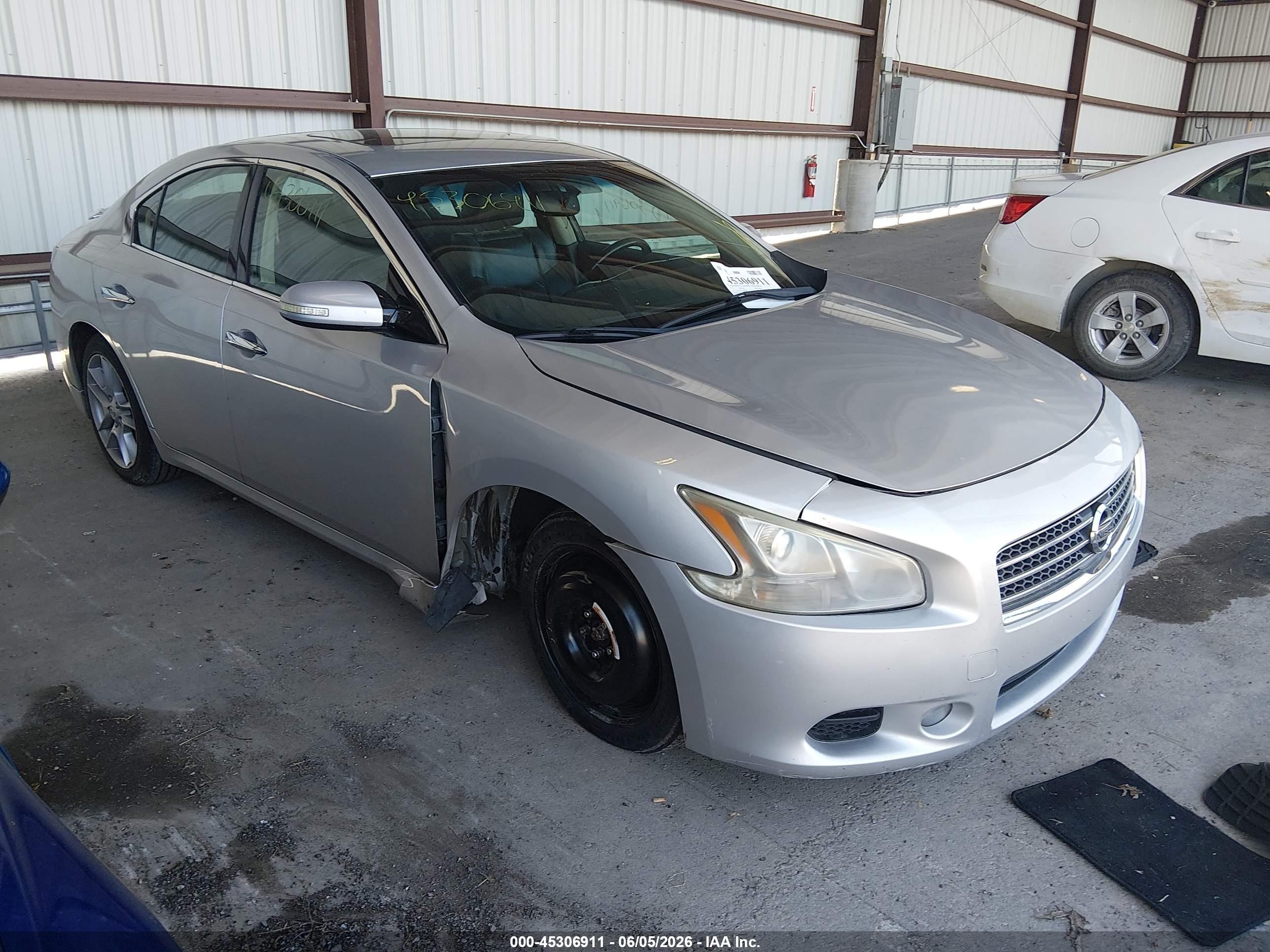 2011 Nissan Maxima 3.5 Sv Серебряный vin: 1N4AA5AP1BC807807