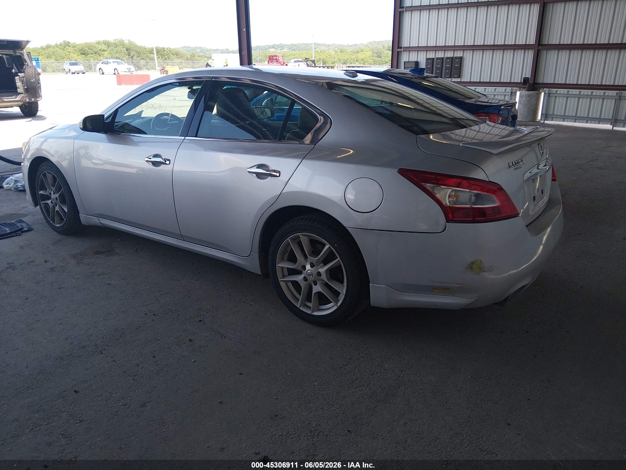 2011 Nissan Maxima 3.5 Sv Серебряный vin: 1N4AA5AP1BC807807