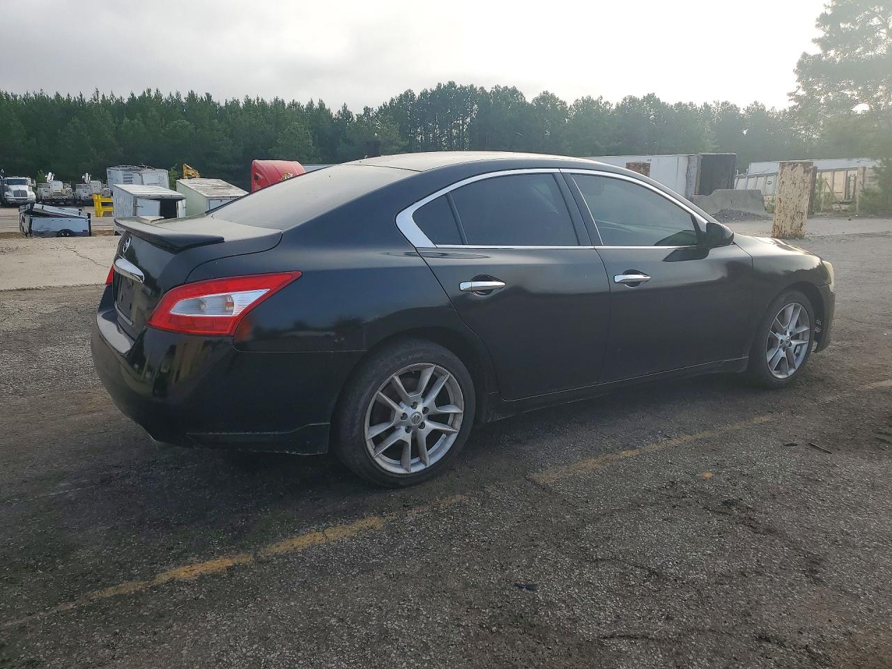 2011 Nissan Maxima 3.5 S Black vin: 1N4AA5AP1BC813008