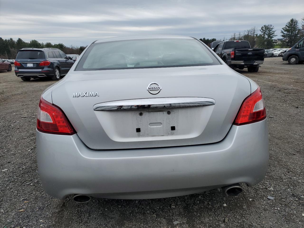 2011 Nissan Maxima S Silver vin: 1N4AA5AP1BC815194