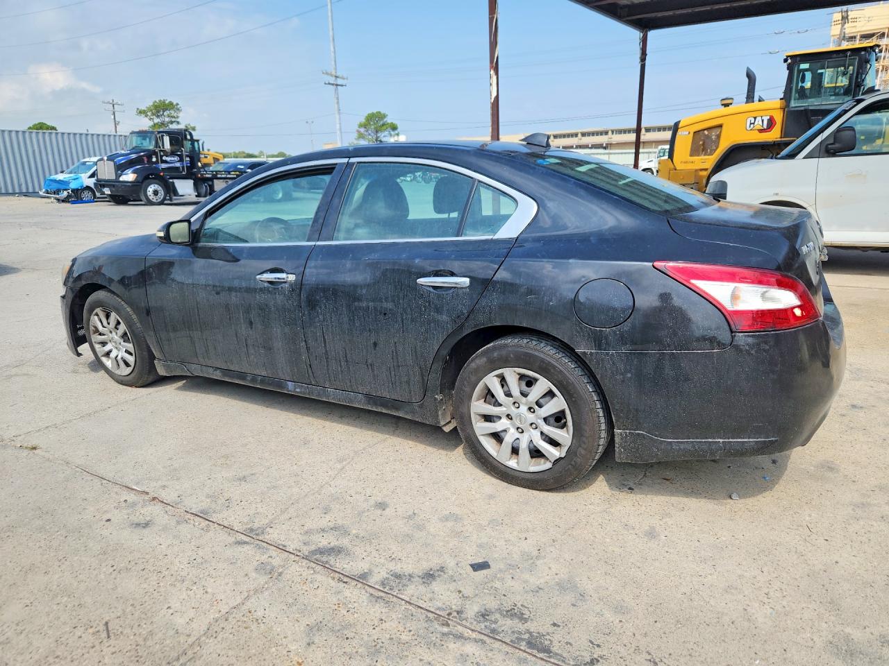 2011 Nissan Maxima 3.5 S Black vin: 1N4AA5AP1BC837437