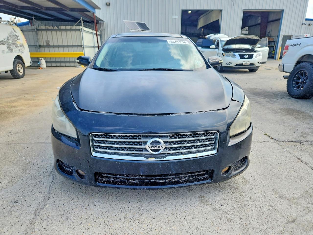 2011 Nissan Maxima 3.5 S Black vin: 1N4AA5AP1BC837437