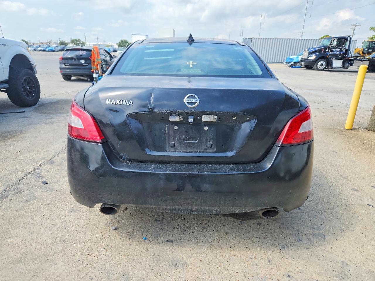 2011 Nissan Maxima 3.5 S Black vin: 1N4AA5AP1BC837437