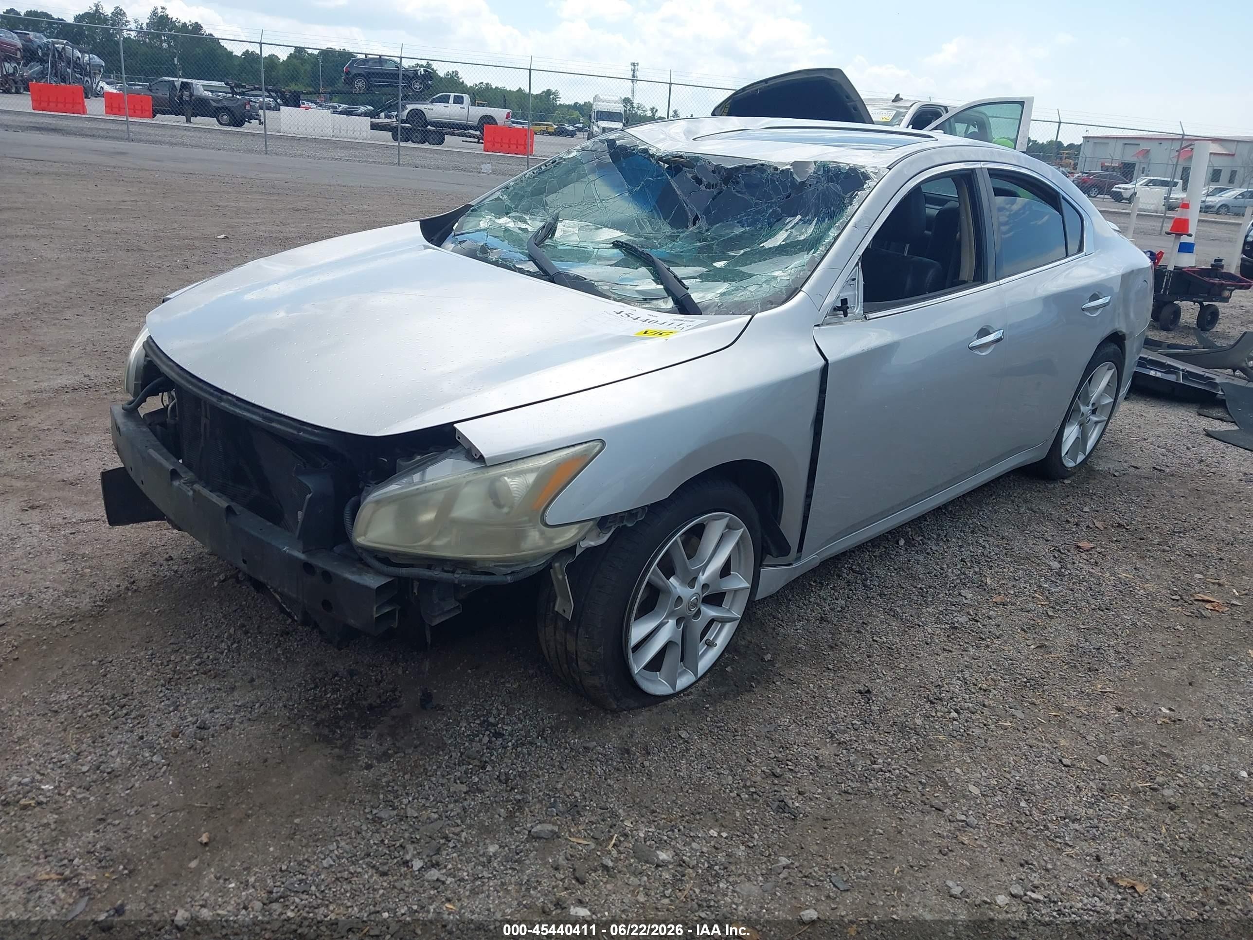 2011 Nissan Maxima 3.5 Sv Gray vin: 1N4AA5AP1BC838944