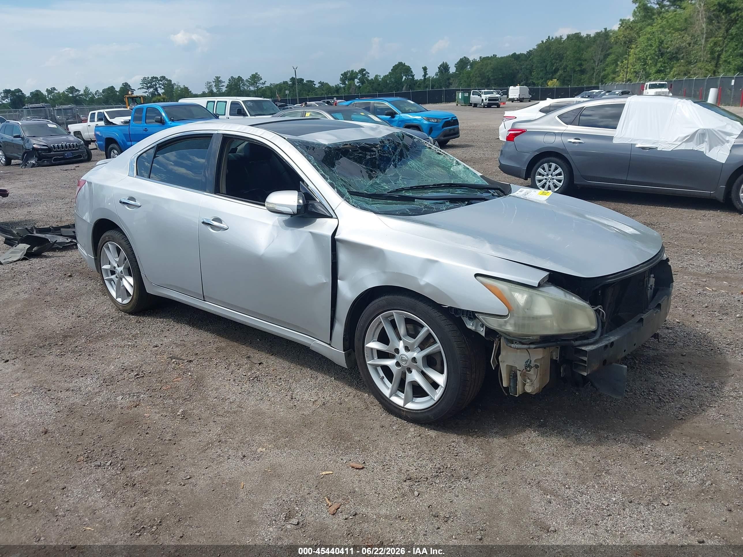 2011 Nissan Maxima 3.5 Sv Gray vin: 1N4AA5AP1BC838944