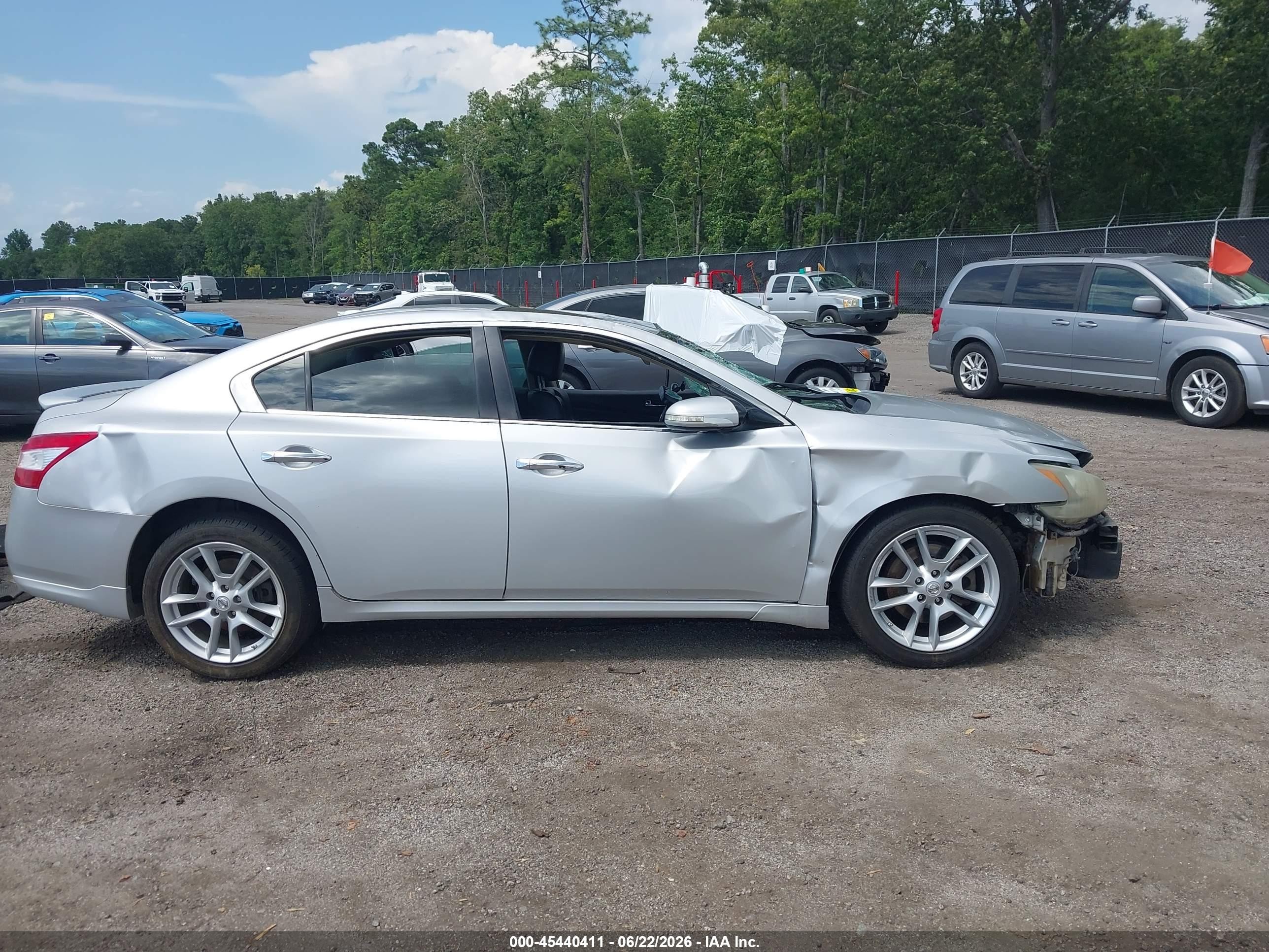 2011 Nissan Maxima 3.5 Sv Gray vin: 1N4AA5AP1BC838944