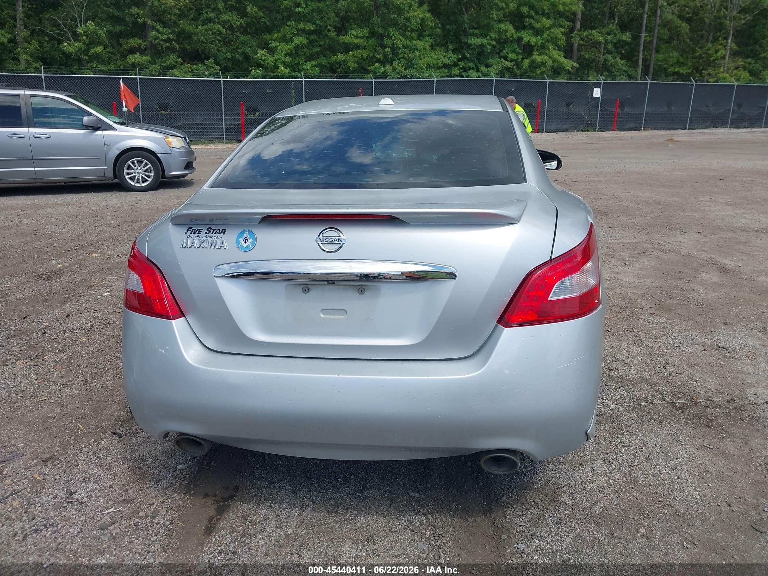 2011 Nissan Maxima 3.5 Sv Gray vin: 1N4AA5AP1BC838944