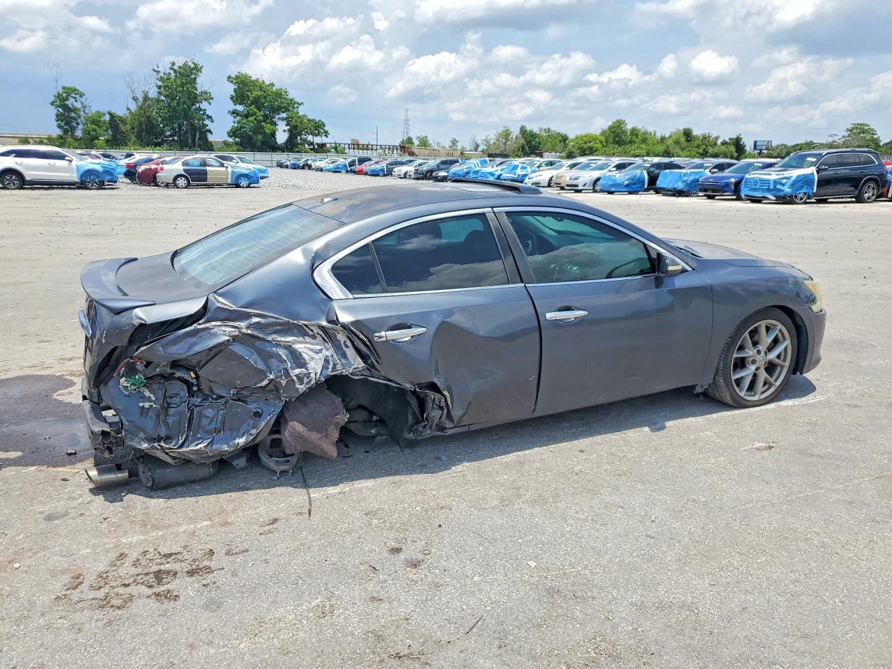 2011 Nissan Maxima 3.5 S Gray vin: 1N4AA5AP1BC842394