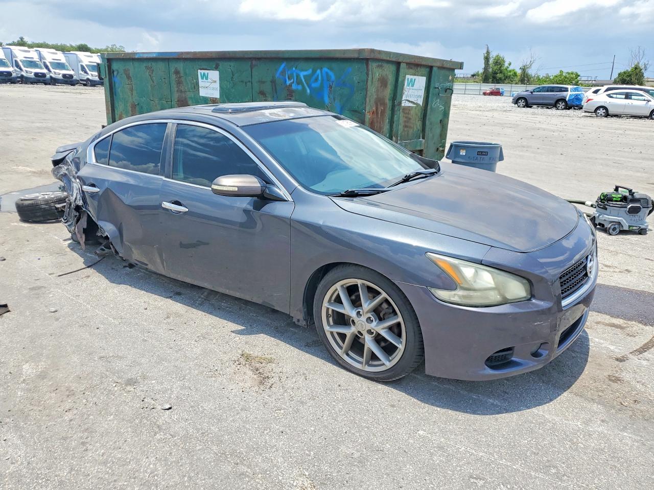 2011 Nissan Maxima 3.5 S Gray vin: 1N4AA5AP1BC842394