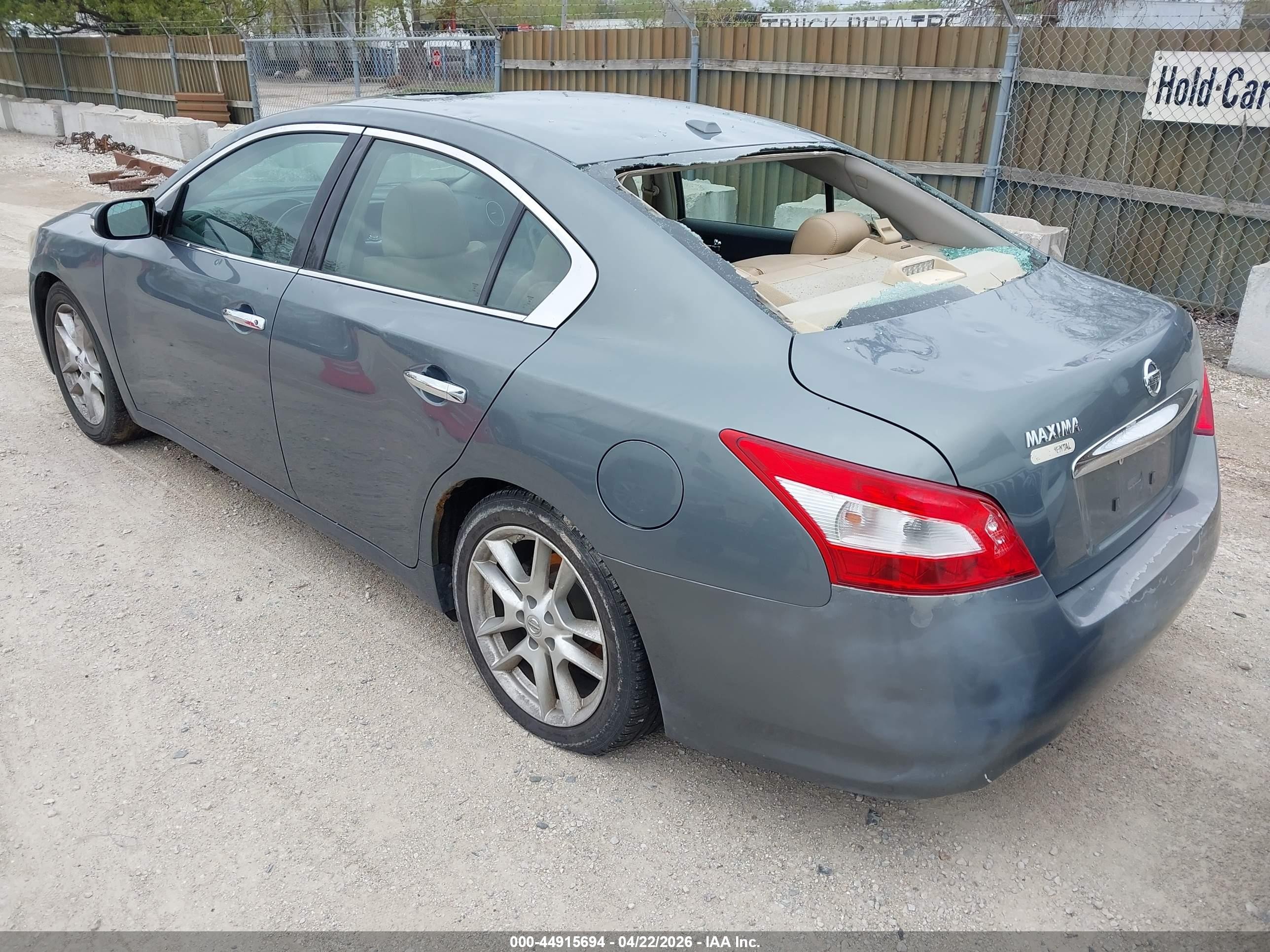 2011 Nissan Maxima 3.5 Sv Gray vin: 1N4AA5AP1BC845733