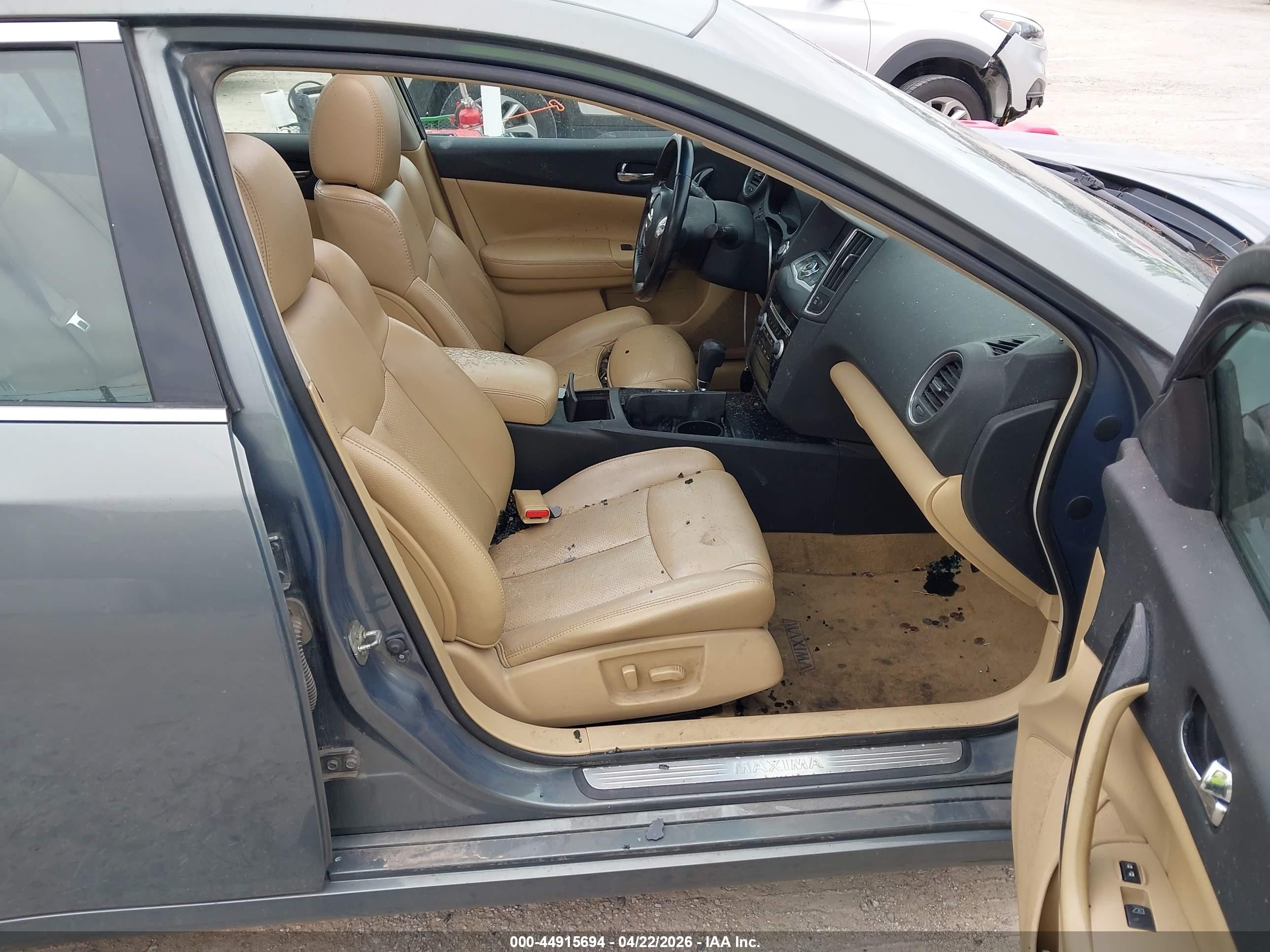 2011 Nissan Maxima 3.5 Sv Gray vin: 1N4AA5AP1BC845733